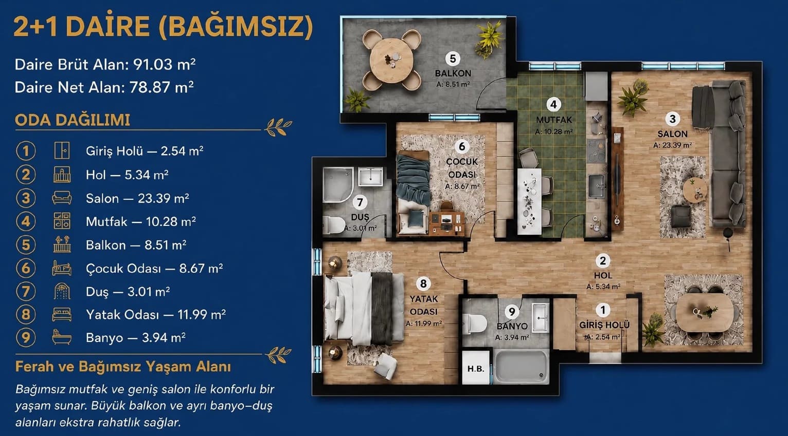mas lora yasamkent daire plani-2-arti-1 bagimsiz mutfak